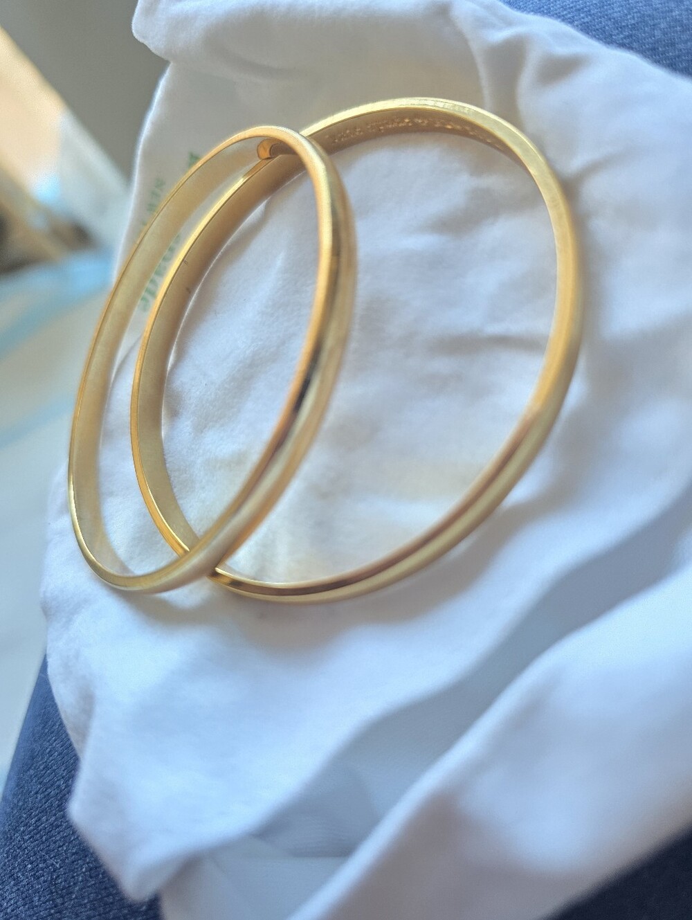 kate spade Gold 2 Bangle Bracelet Set - Picture 6 of 7